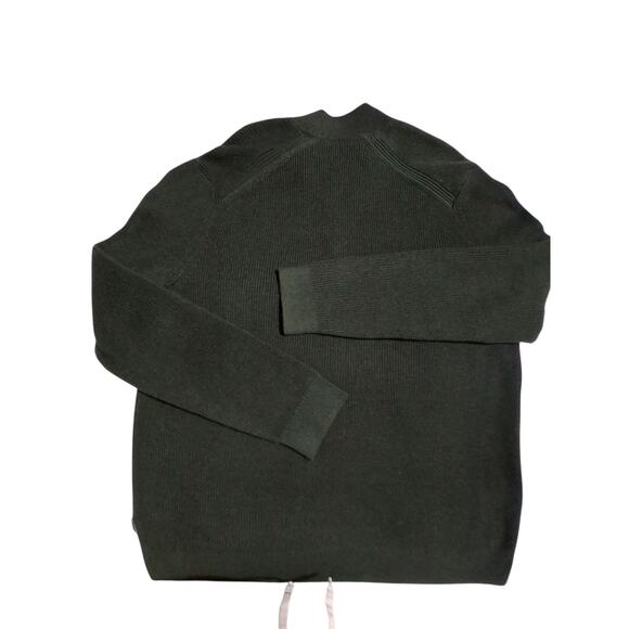 Ted Baker London Mens Size 7 US 3XL ¼ Zip Pullover Preppy Wool Career Sweater - Picture 5 of 14